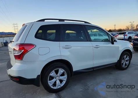 2016 Subaru Forester 2.5I Premium from USA, damaged, VIN JF2SJADC9GH524373